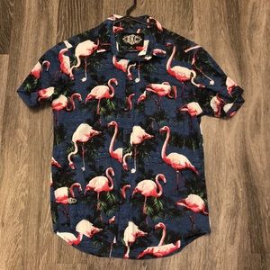 Flamingo Hawaiian Shirt